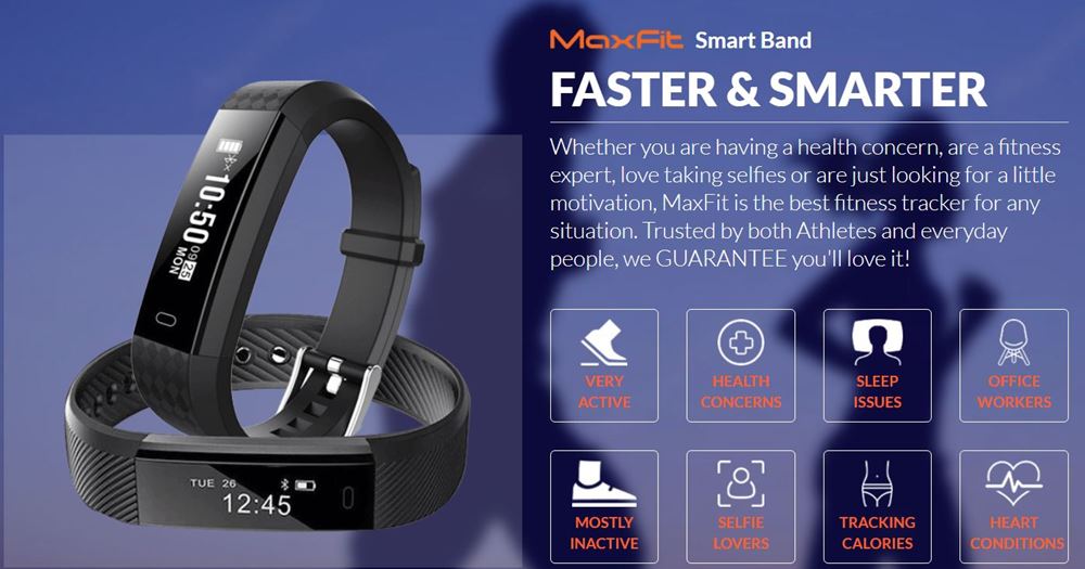 maxfit smart band
